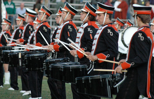 North Olmsted band drumline